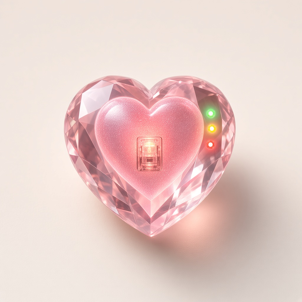Heart crystal